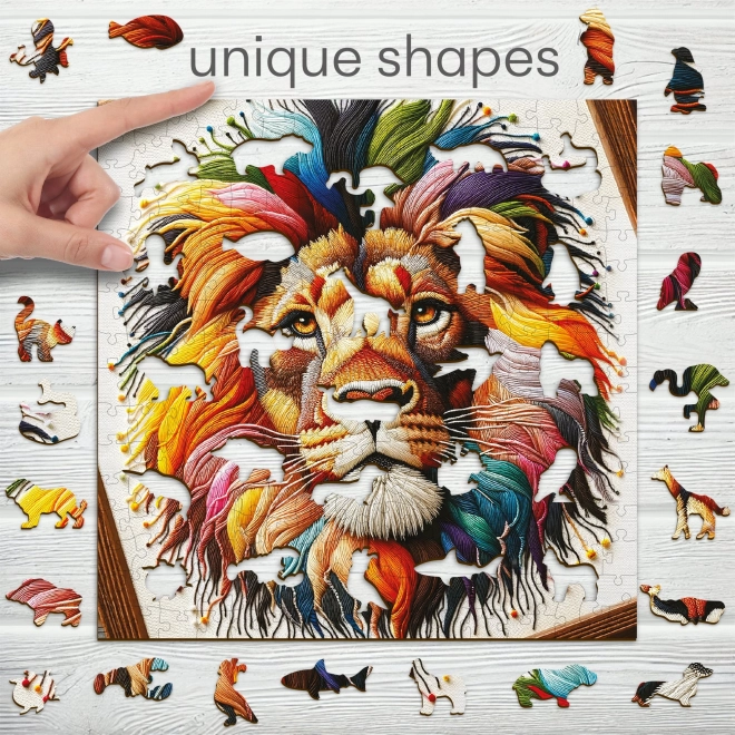 Puzzle en bois Roi Lion Doux 250 pièces