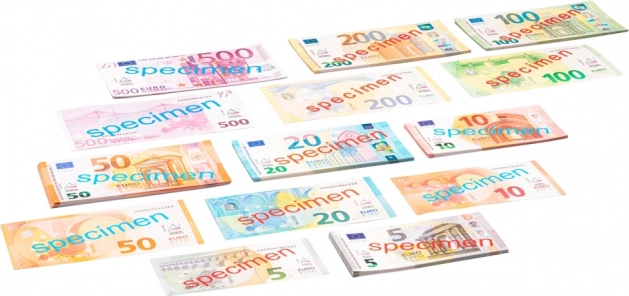 Wissner argent de jeu - Euros 140 pcs