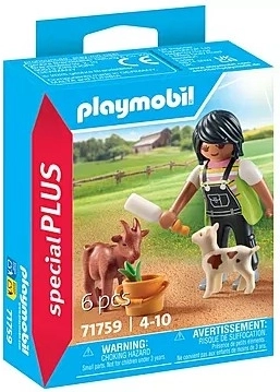Playmobil Special Plus fillette avec des chèvres