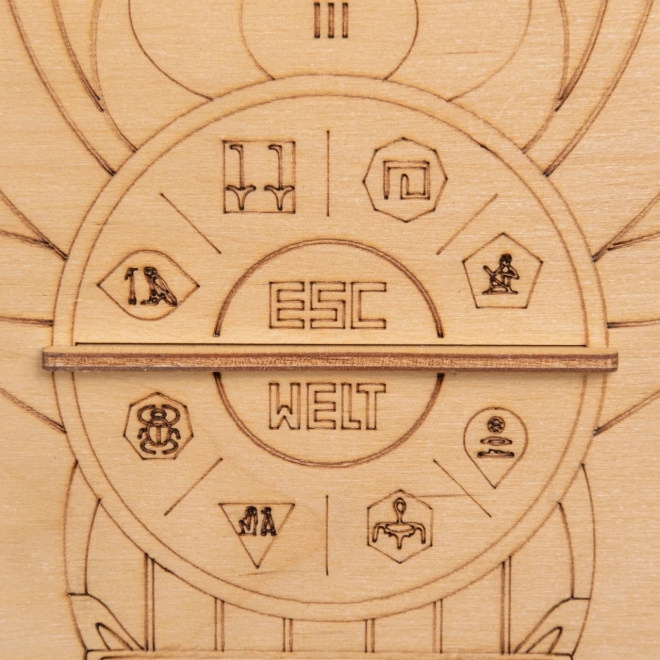 EscapeWelt Casse-tête en bois Pyramide