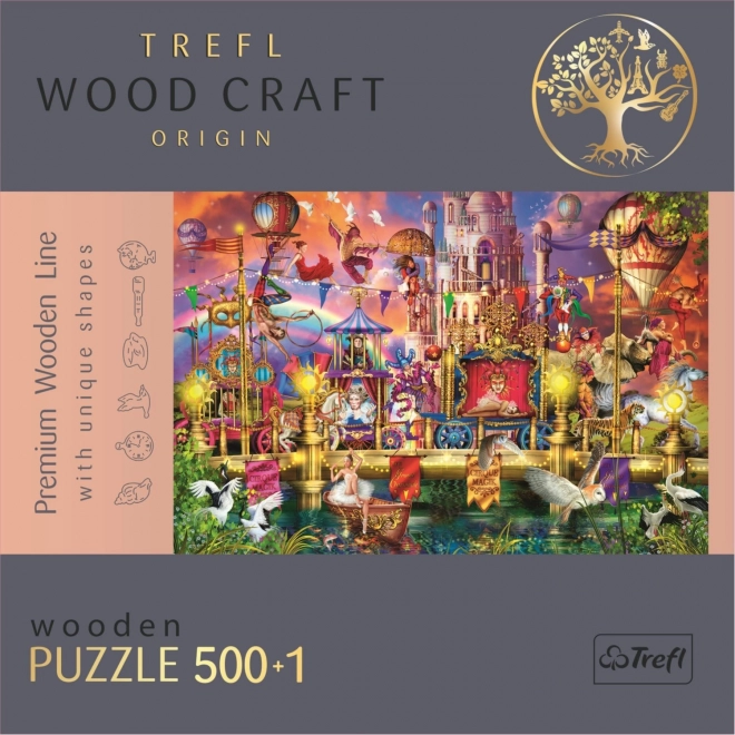 Puzzle en bois Monde magique 501 pièces