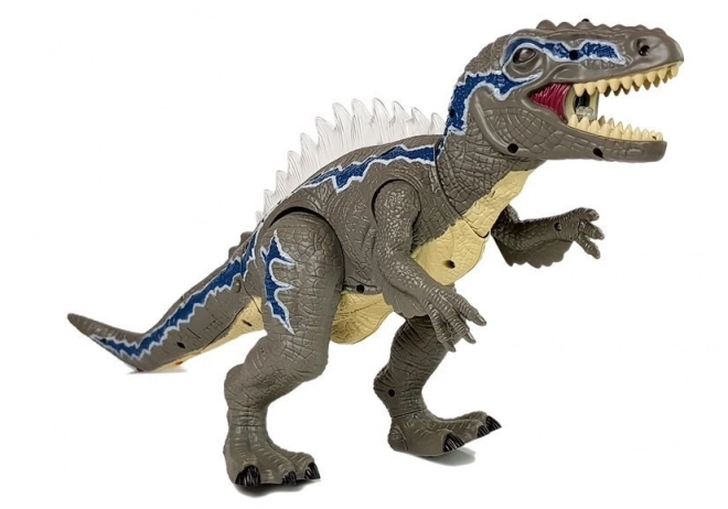 Dinosaurus Tyrannosaurus télécommandé avec effets lumineux