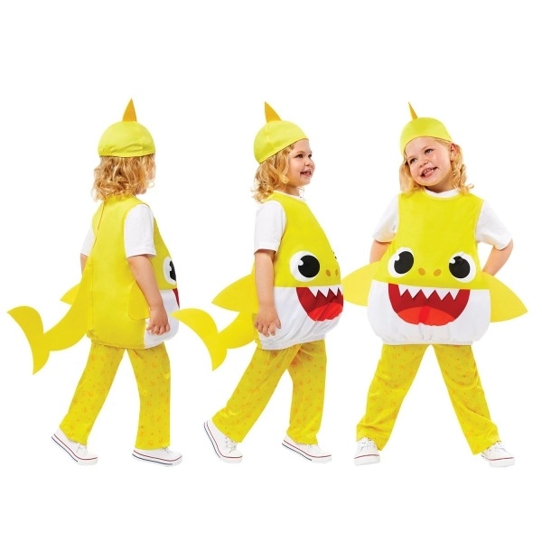 Costume Bébé Requin jaune pour enfants 3-4 ans