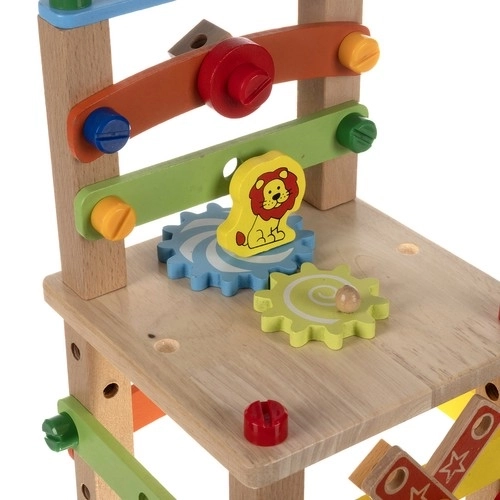 Chaise éducative en bois