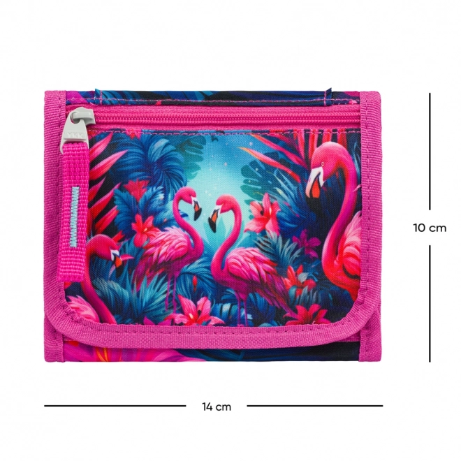 BAAGL Porte-monnaie pour le cou Flamants