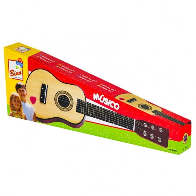 Guitare bois/métal 57cm en boîte