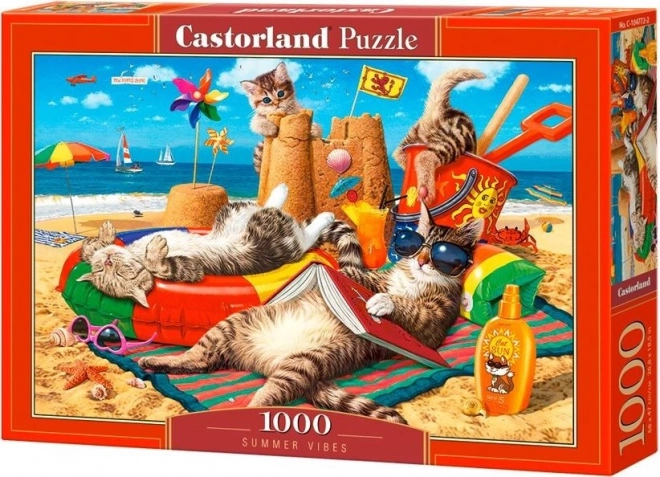 Puzzle Vibrations d'été 1000 pièces