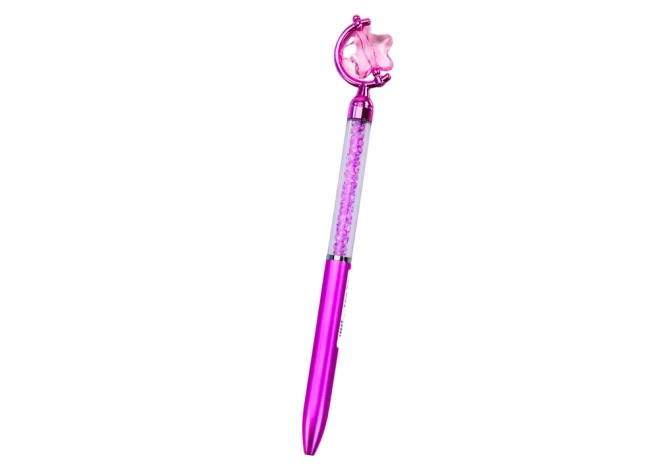Stylo à bille avec recharge étoilée bleue 0,7 mm Mix