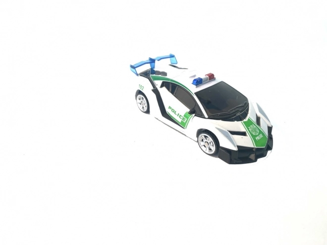 Voiture robotique de police