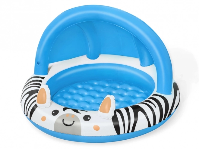 Piscine pour enfants avec auvent Bestway Zèbre