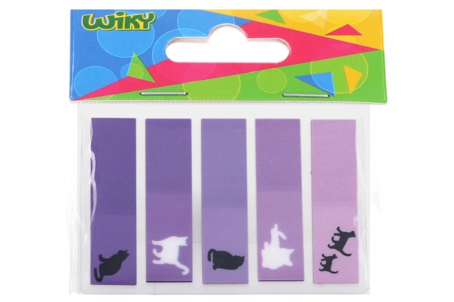 Bloc-notes autocollant avec des chats