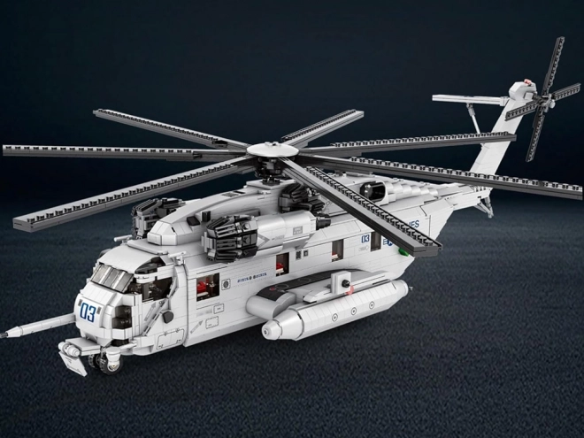 Kit de construction technique hélicoptère CH53