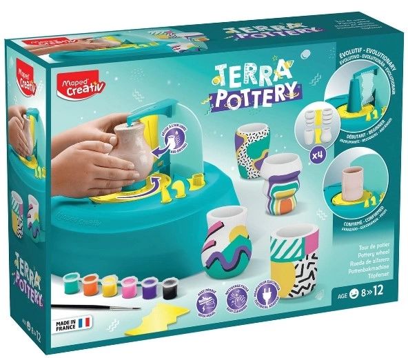 Creativ Tournette en céramique pour enfants