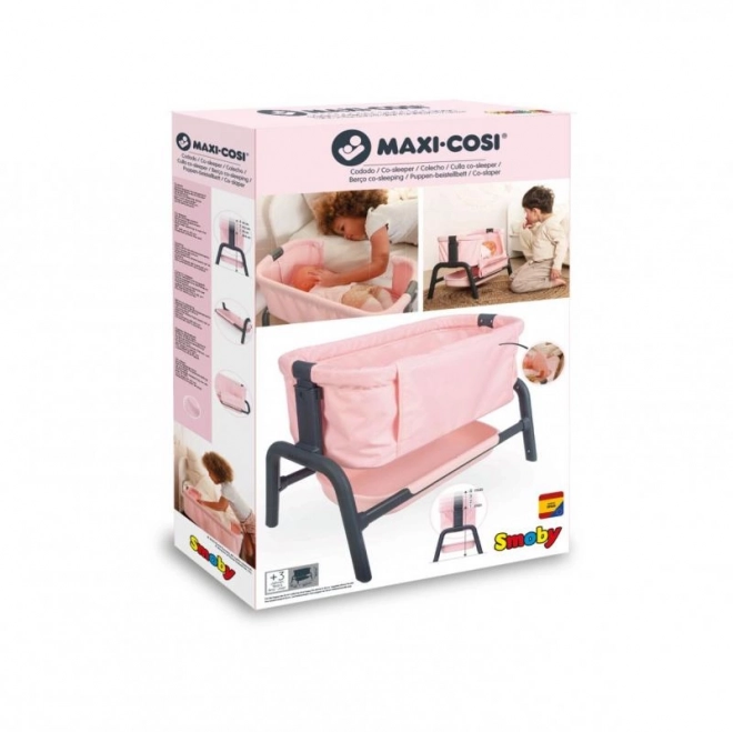 Lit Maxi Cosi rose clair pour poupées