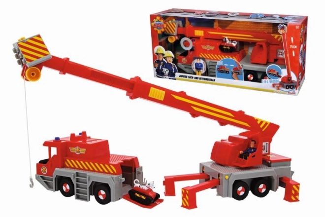 Sam le Pompier Grue de pompier 2 en 1