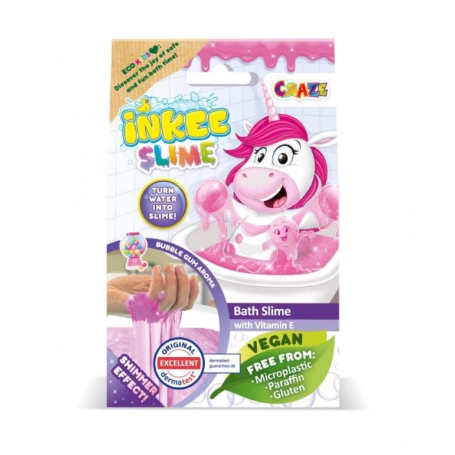INKEE-mucus de bain Licorne