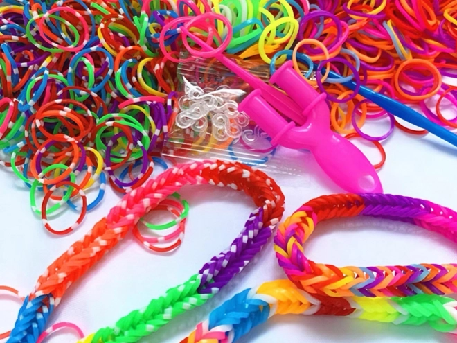 Ensemble de gommes magiques pour la fabrication de bracelets