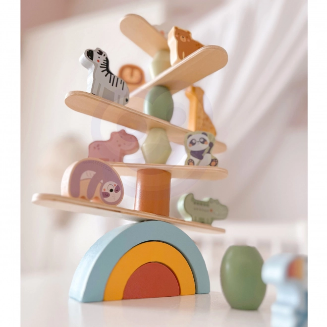 Woopie animaux en bois empilables