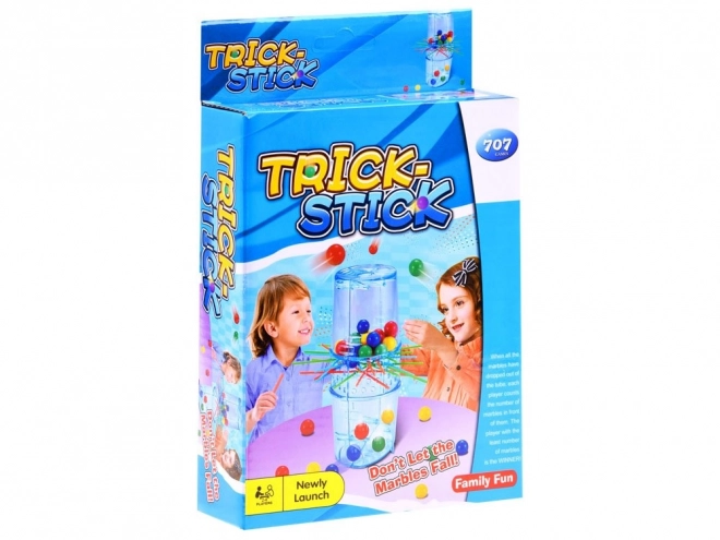 Jeu d'adresse Trick Stick billes tombantes