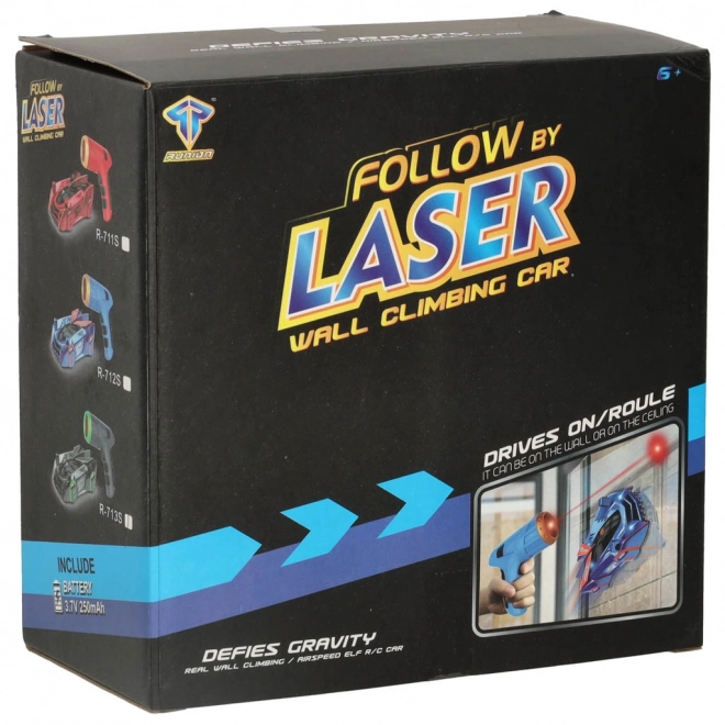 Voiture laser télécommandée grise
