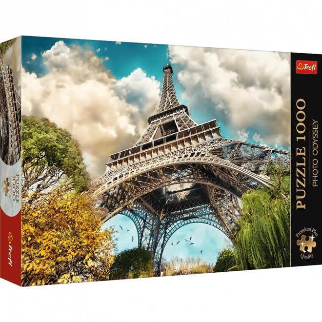 TREFL Puzzle Premium Plus Photo Odyssey: Tour Eiffel 1000 pièces