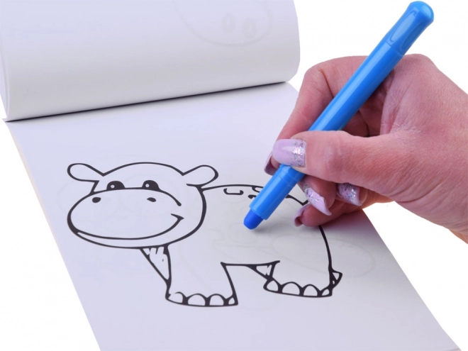 Grande trousse de peinture pour enfants, ensemble artistique Animaux AP0001