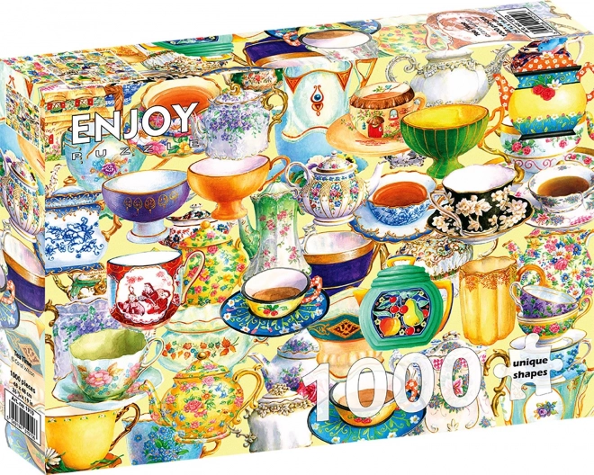 Profitez du puzzle Temps pour le thé 1000 pièces