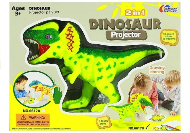 Projecteur Dinozaure S Feutres 2v1