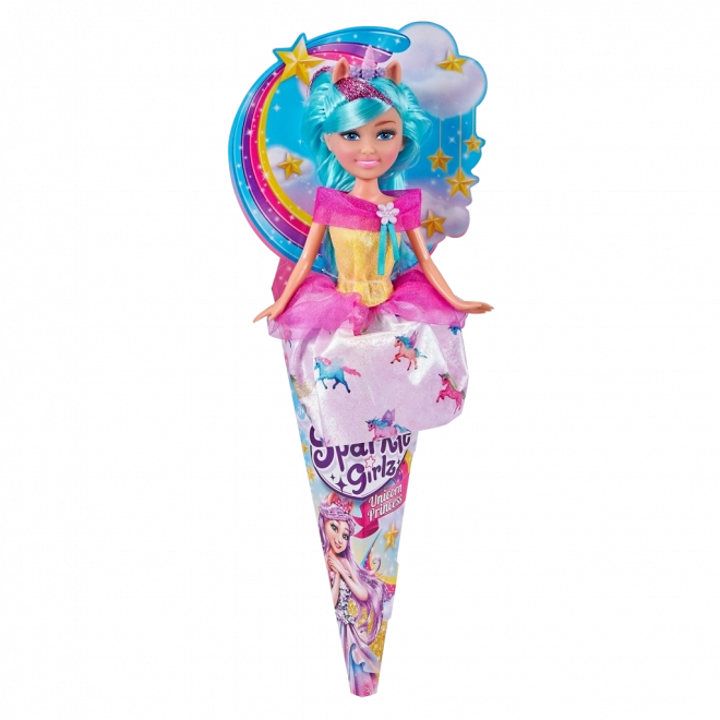 Fée licorne Sparkle Girlz en cornet
