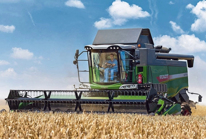 SCHMIDT Puzzle Tracteurs Fendt 3x48 pièces