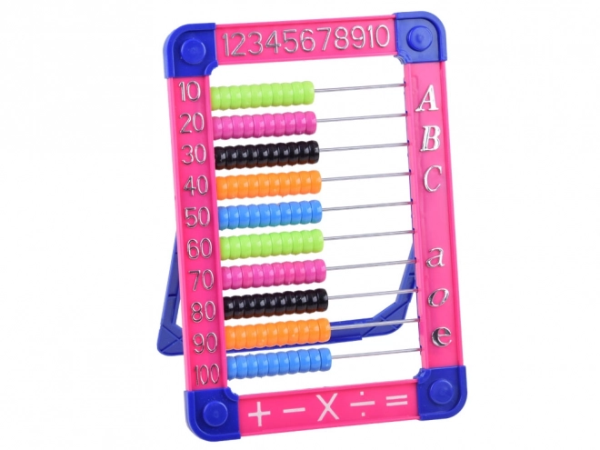 Compteur en plastique coloré pour enfants