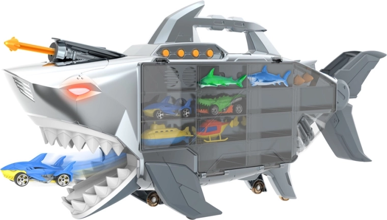 Contient jusqu’à 24 voitures