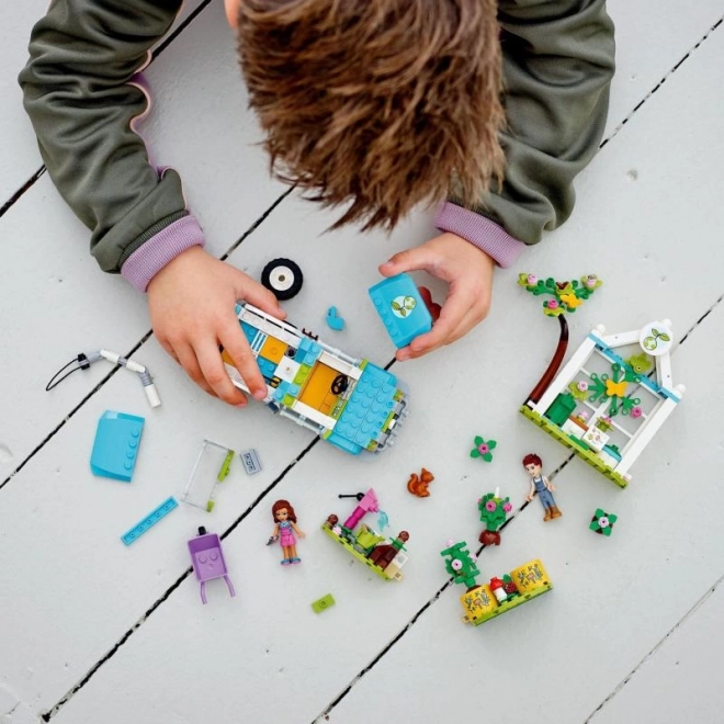 Voiture planteuse d'arbres LEGO Friends