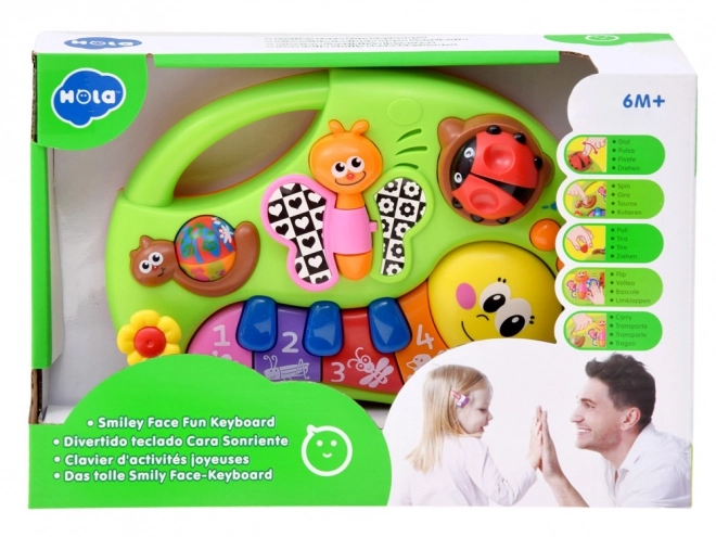 Piano coloré magique pour enfants