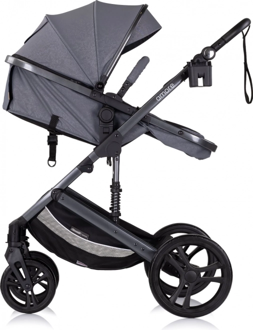 Poussette combinée Amore 2v1 Cloud Grey