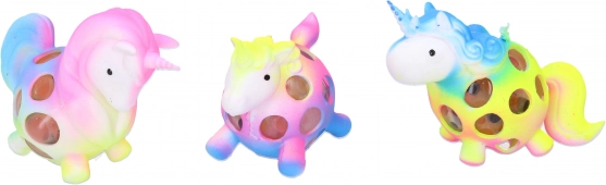 Licorne anti-stress à presser 10 cm