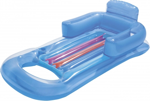 Bestway matelas gonflable avec dossier et porte-gobelet – Gris