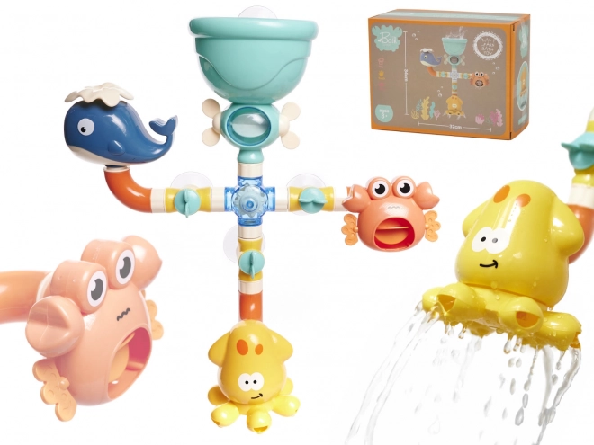 Robinet magique pour la baignoire - créatures marines