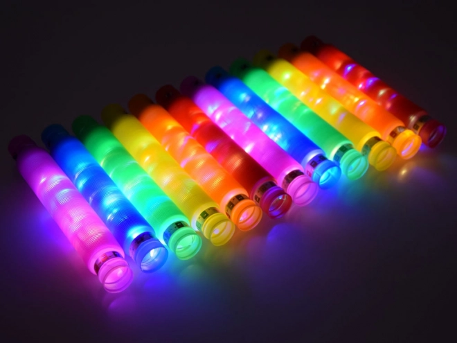Tubes pop LED lumineux capteurs