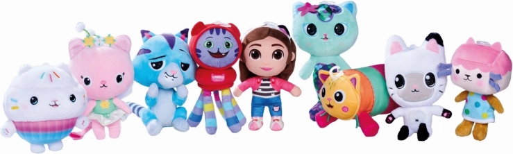 Peluche La Maison magique de Gabby 18 cm – modèles assortis