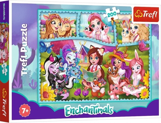 Puzzle 200 pièces – monde magique ENCHANTIMALS