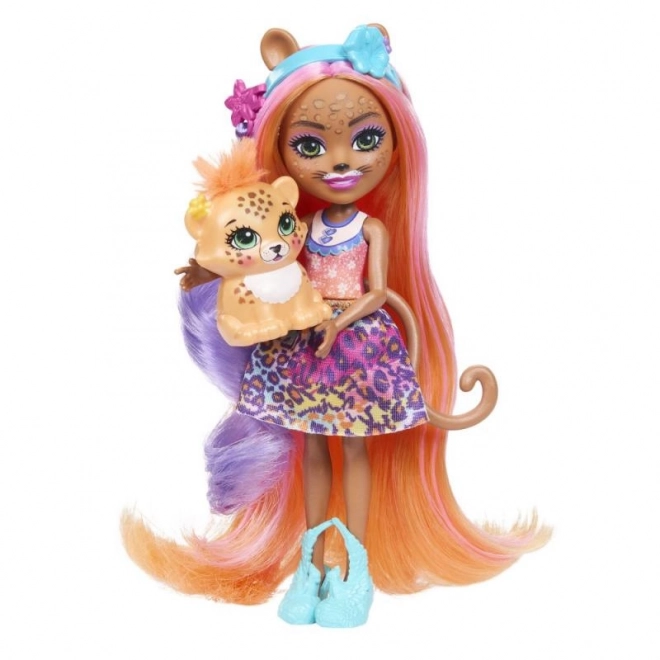 Enchantimals Poupée de luxe Charisse Guepard
