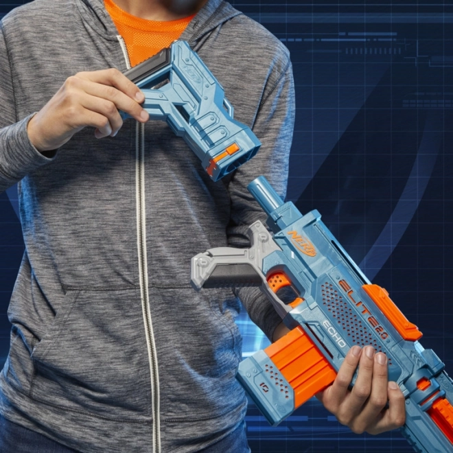 Pistolet Nerf Echo CS-10 avec accessoires