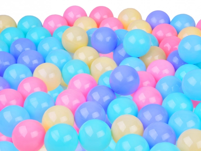 Boules de billard sèches pastel colorées 5,5 cm 100 pièces ZA5412