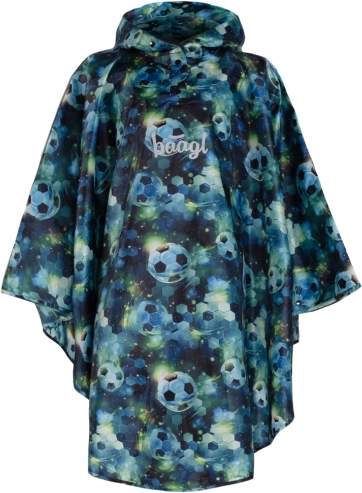 Poncho imperméable pour enfants Baagl Football M (130–150 cm)