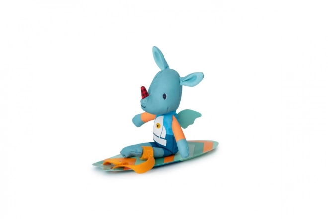 Lilliputiens - surfeur dragon Joe - jouet magique pour le bain