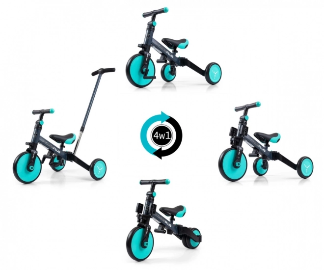 Vélo Ride On - 4v1 OPTIMUS PLUS Menthe