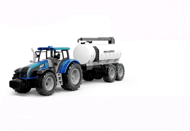 Tracteur à inertie avec remorque