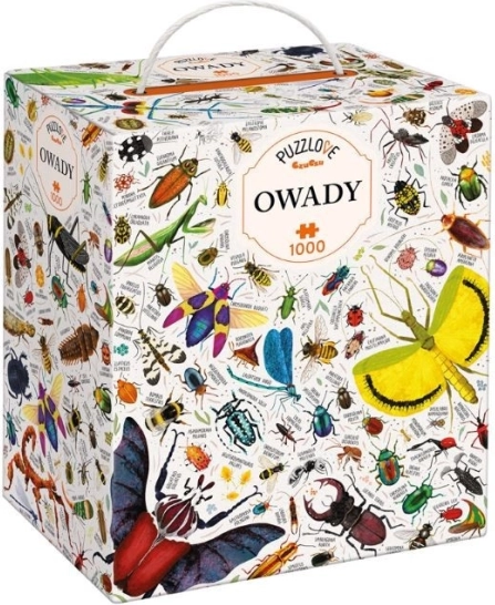 Puzzle PUZZLOVE insectes 1000 pièces