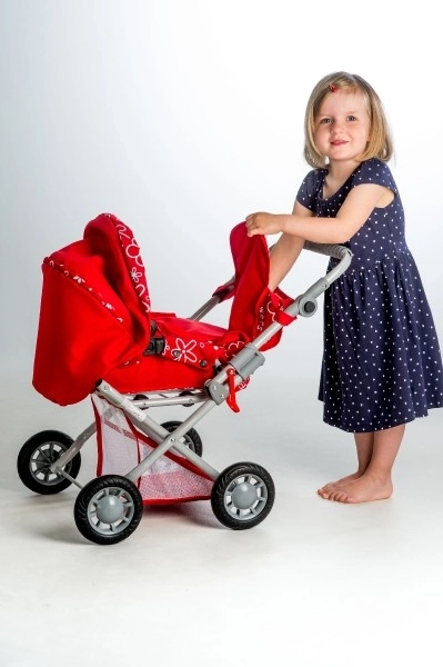 Poussette Magda combinaison triple 42x65x68cm pour poupées